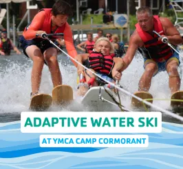 image of adaptive water ski