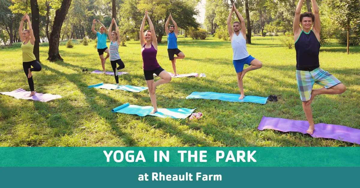 yoga in the park event
