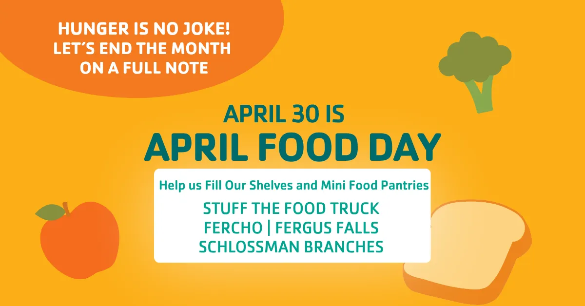 April FOOD Day April 30 event