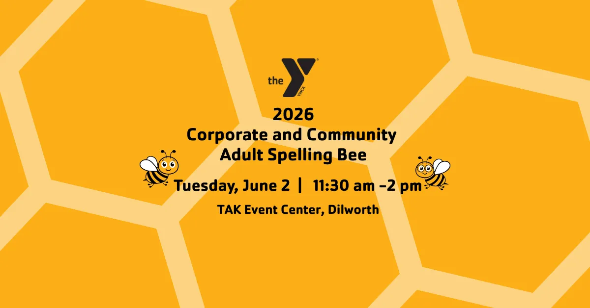 YMCA Spelling Bee Event Banner